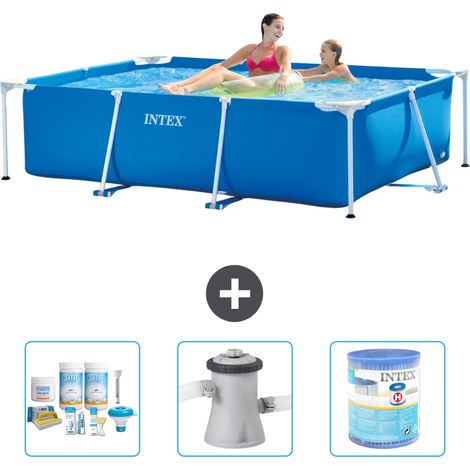 Intex Piscina con struttura Rettangolare - 220x150x60 cm - 6-pezzi  S30001