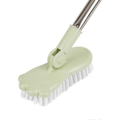 Brosse de nettoyage de sol AURA avec brosse rotative rétractable pour le nettoyage du sol de la baignoire et de la salle de bain (1/5)