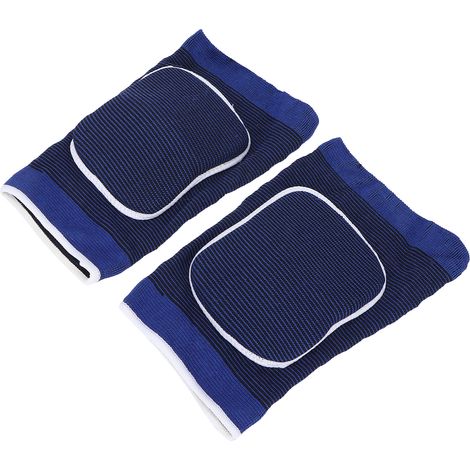 Genouillère de compression professionnelle pour la course à pied et l'entraînement (bleu) (1/5)