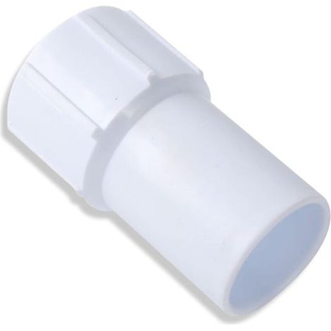 (Lot de 2) Manchon de tuyau de piscine 1-1/2" - Manchette de tuyau fileté pour tuyau d'aspiration de piscine enroulé en spirale - Relie la tête d'aspiration à l'entrée de l'écumoire sous vide - (1/3)