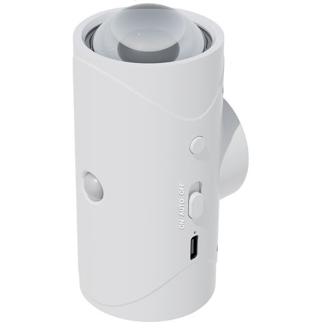 2PCS Lampe Murale à Détection de Mouvement RGB Multicolorée Rechargeable Aimantée 3000K Batterie 1500mAh pour Couloir Chambre Entrée Noir (1/3)