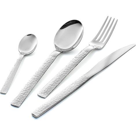 Servizio Set di Posate 24 pezzi in Acciaio Inox Eme Marte