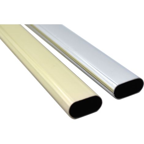 TUBO OVALE OTTONATO MISURA MM.15X30 MT.2