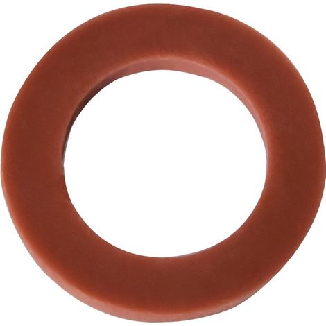 Joint Rubber Gasket - 25 mm OD x 16 mm ID x 3 mm Thick - Garden Hose Sprinkler Connector Seal - Red - 20 PCS (1/4)