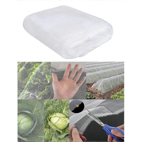 Filet de jardin, 2 x 5 m, filet anti-insectes, filet de protection contre les insectes pour potager (1/5)