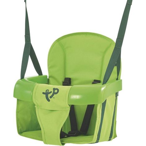 Sillón bebé - TP TOYS - Plegable - Hasta 25 kg - Verde (1/4)