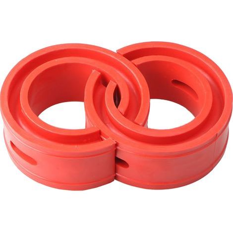 GARRYFIZH Lot de 2 amortisseurs à ressort pour voiture, tampons de pare-chocs en caoutchouc flexible, tampon de puissance, joint de bobine D (1/5)