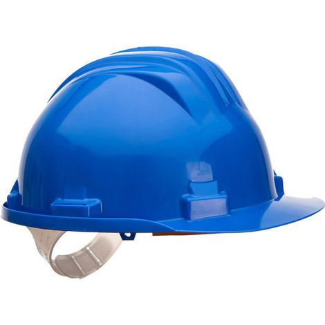 Casco de seguridad sin ventilación, baja tensión Work Safe PS61  Azulina (1/2)