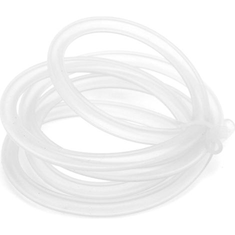 Tuyau silicone transparent pour pompe péristaltique, accessoire équipement hydraulique, 1 mètre, Ø intérieur 3,2 mm x extérieur 6,4 mm (1/5)