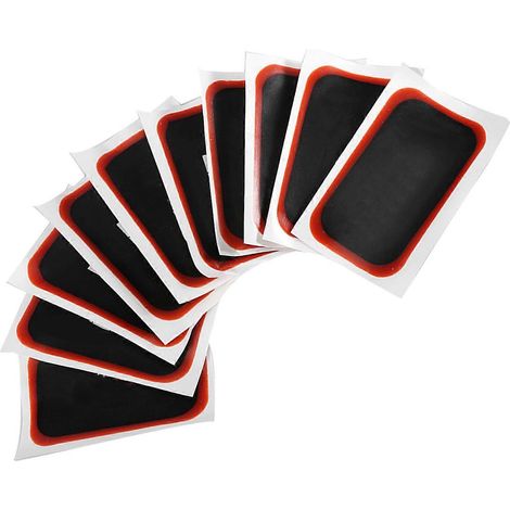 10 Stück 70 x 120 mm Universal-Radialreifen-Reparaturflicken für Pkw und Motorräder