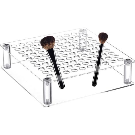 Organisateur De Bureau Pour Pinceaux - Support Bureau Acrylique 100 Trous (1/5)