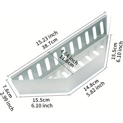 Lot de 2 paniers à charbon de bois en acier inoxydable pour barbecue Weber Char-Basket, compatibles avec le bac à charbon Weber de 56 cm (22 pouces). (1/5)