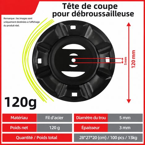 Plateau de coupe en fer à petit trou de 5 mm sous sachet transparent acier 45 fil de coupe 150mm 5mm 0.12 15 × 150 × 0,4 cm 145 g – Livraison gratuite
