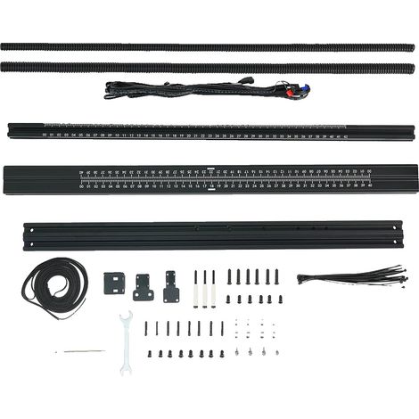Kit d'extension de zone de gravure, précision améliorée, compatibilité polyvalente, Kit d'expansion, 600x600mm (1/2)