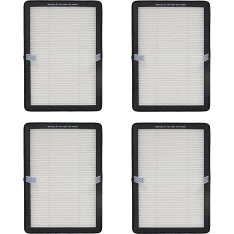 Lot de 4 Filtre HEPA H13, Compatible Rowenta QU5030 QU5060 QU5062, Pour Purificateur d'air Chauffage (1/5)