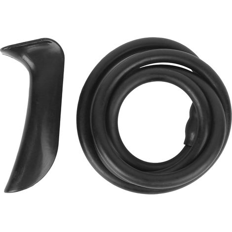 Corde d'arc en caoutchouc noir pour entraînement de tir en extérieur, équipement de fitness pour renforcer les bras (1/5)