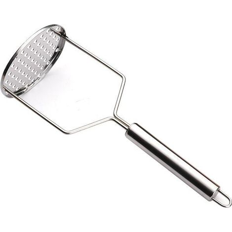 Pilon à Pommes de Terre en Acier Inoxydable, Écrase-Légumes pour Purée, Avocat et Préparations Culinaires (1/5)