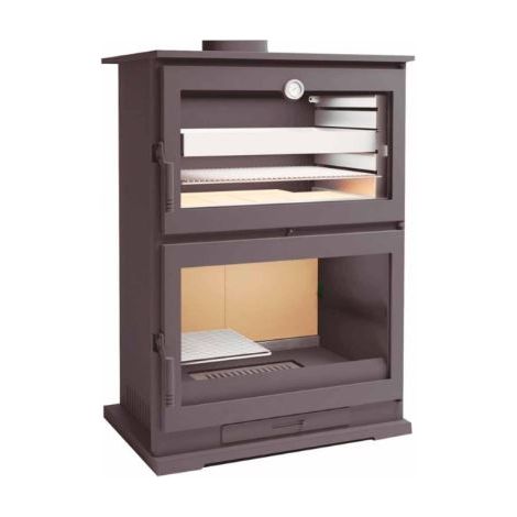 Estufa Leña con Horno FM Modelo CH-9 (1/3)