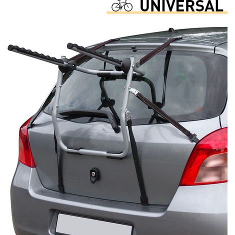 Porte-vélos arrière universel pour hayon – Charge max 45 kg pour 3 vélos – Fixation rapide sans outils – Structure en acier résistant – Menabo