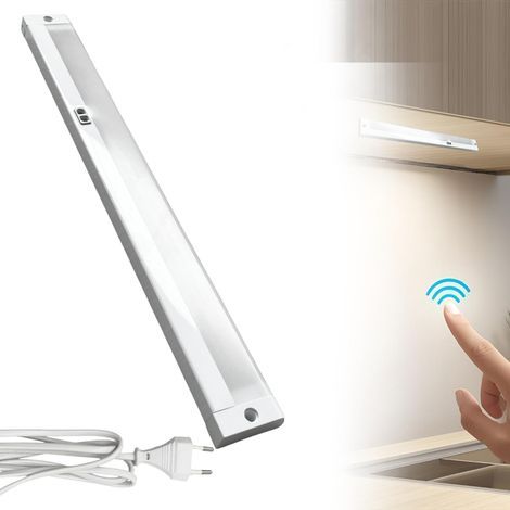 Luminella Applique LED Sous-Meuble MARBELLA 30 cm, Variateur Tactile ON/OFF à Effleurement, Câble 1,5 m avec Prise EU - EVOTRADE (1/5)