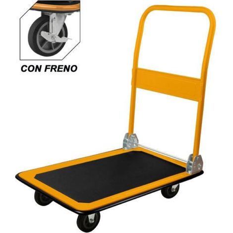 KLAPPWAGEN TRAGFAHIGKEIT 300KG MIT TOLSEN-BREMSEN