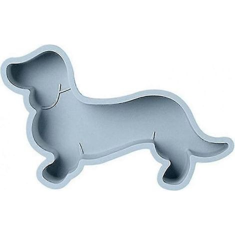 N7g7 Modeli Silikon-Kuchenform, niedliches Dackel-Design, für Geburtstagsdekorationen. Ideal für kleine Tiere. (1/5)