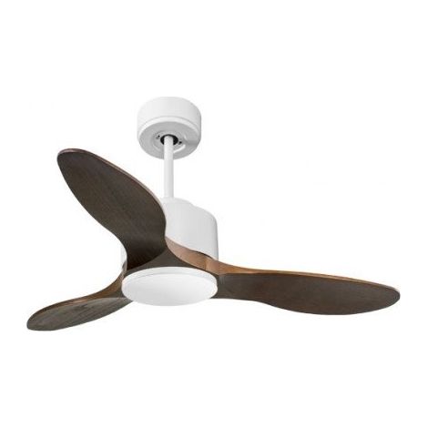 Modulo Super destratificateur d' air  blanc et bois massif foncé 10 à 25 m² KLDC4P5DW42