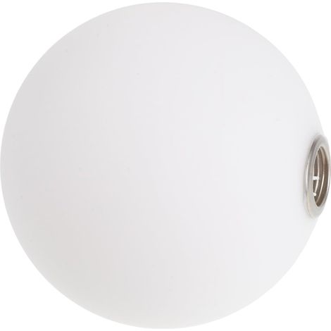 jour rond en verre et métal avec filetage G9 pour