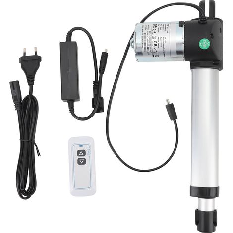 Kit de remplacement pour actionneur de fauteuil inclinable électrique, course de 15,5 cm, haute sensibilité, ABS et aluminium, télécommande pour canapé-lit électrique, prise UE 100-240 V (1/5)