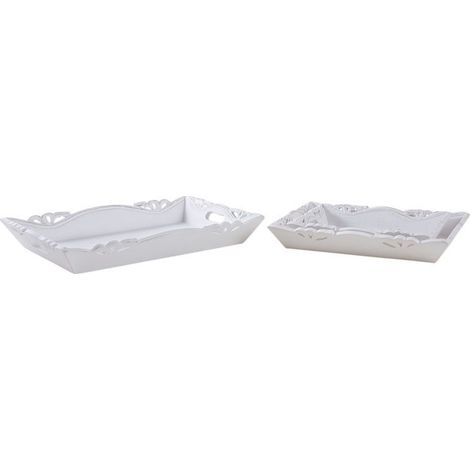 Plateaux en manguier blanc (Lot de 3)