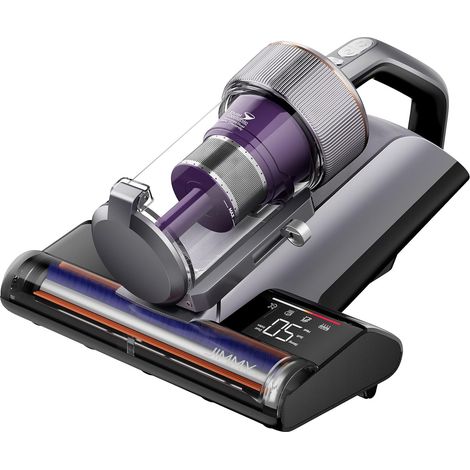 Aspirateur à Acariens BX8 Pro, 600W Puissant Aspirateur à Main pour Matelas, 99% de Stérilisation UV-C Chauffage Graphène 65°C Nettoyage du Collecteur à Poussière en 1 Clic pour Literie & Canapé (1/5)