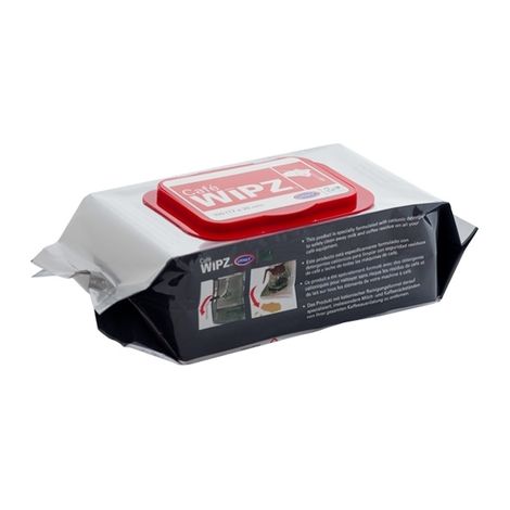 Urnex Wipz - Panni per la pulizia della macchina da caffè e accessori - 100 pezzi