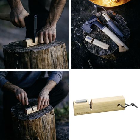 Fiskars 1071898 Norden Axt- und Messerschärfer (1/4)