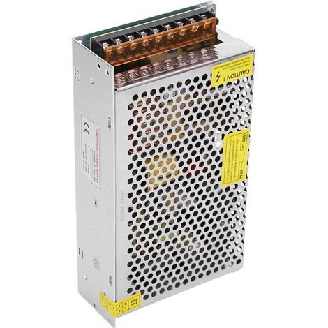 Alimentation LED 12V 20A 240W S-240-12, Adaptateur DC12V en alliage d'aluminium pour barre lumineuse, écran LED et imprimante 3D, Convertisseur AC110/220V±15%, Bloc d'alimentation de commutation 240W (1/5)