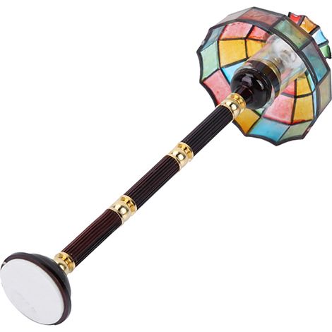 Lampe sur pied miniature à LED pour maison de poupée (échelle 1:12), accessoire de mobilier et jouet (1/5)