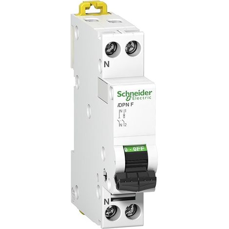 Interruptor Magnetotermico DPN 40 Amps.  SCHNEIDER A9N21649 ESTRECHO I+N Curva C