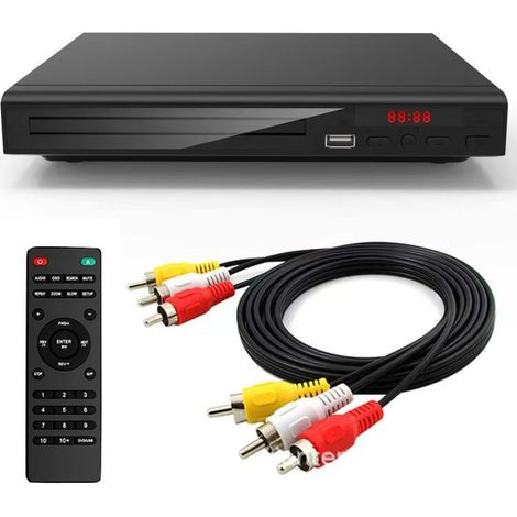 1 Lecteur DVD, HDMI, Multizones, Compact, Interface intuitive, Pour salon et seniors (1/5)