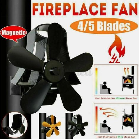 Ventilateur magnétique thermoélectrique pour conduit de poêle – Sans électricité