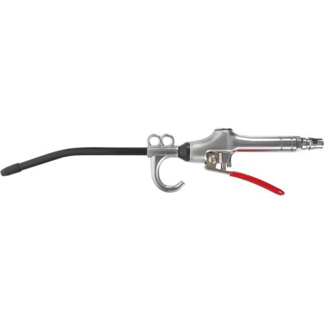 Soufflette Industrielle en Alliage de Zinc pour Compresseur D'air, Buse Soufflage Haute Pression, Accessoire Nettoyage Pneumatique, Outil Dépoussiérage Professionnel - (1/5)