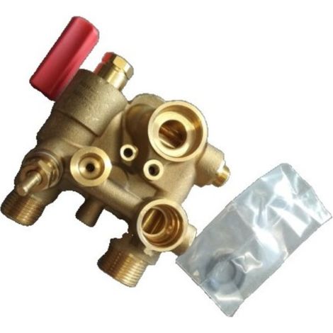 Conjunto entrada agua con bypass