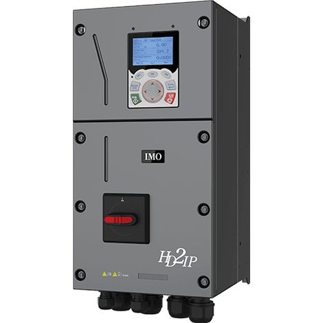 HD2IP Series Variateur de fréquence 15 kW, 400 V triphasé, 32 Amp,  triphasé en