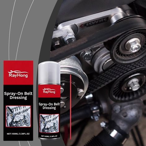 Car engine belt lubricant for cleaning, lubrication, maintenance, and rust prevention - 100ml + accessories (1/5)