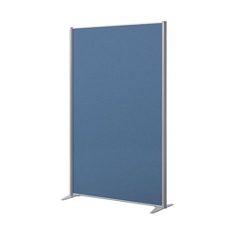Cloison B-Zen acoustique pleine H 180, L 122 cm bleu