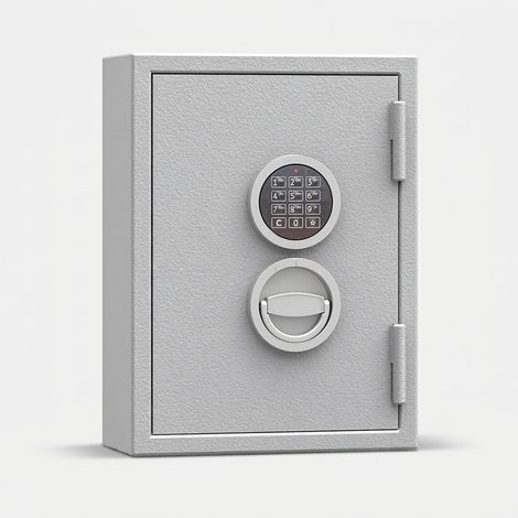 Armadio blindato portafucili con serratura elettronica Siegen Sg 2 - Grigio chiaro (1/3)