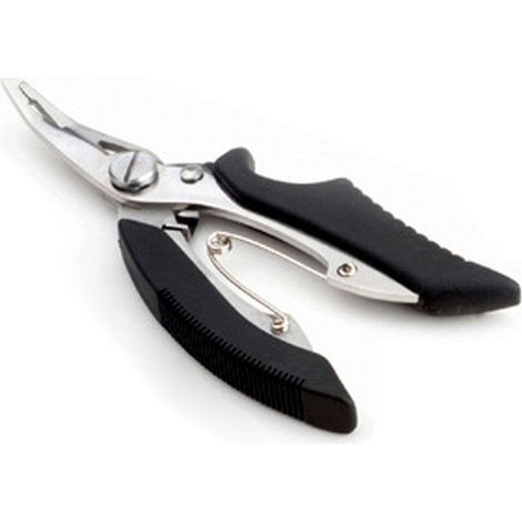 Pliers De Pêche - Acier Inoxydable Avec Revêtement Téflon - Coupe-Ligne En Carbure De Tungstène - Pour Anneaux Séparables Et Crimpage - 1 Pièce (1/5)