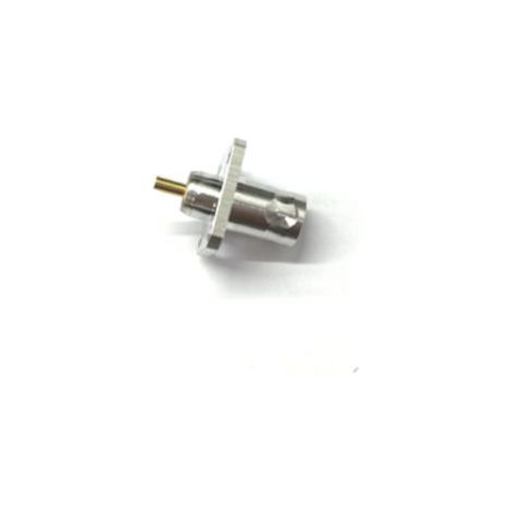 Connecteur coaxial RS PRO Femelle Droit, raccordement A souder 50O Montage panneau ( Prix pour 1 )