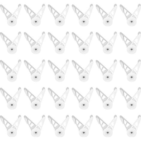 Pinces de cintrage pour plantes, lot de 30 pinces de croissance à angle réglable à 360° pour le palissage des tiges et des branches. (1/5)