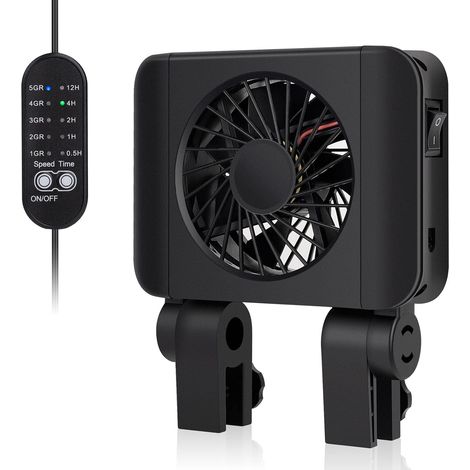 Aquarium Fan, Quiet Aquarium Cooling Fan with Adjustable Speed Adjustment, Suitable for Freshwater Pond up to 30 cm (1 Fan) (1/5)