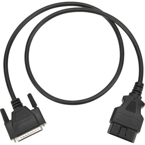 Adaptateur de câble de diagnostic OBD2 mâle vers DB25 16 broches 102 cm / 40 pouces pour programmateur de clé SBB V33 (1/4)