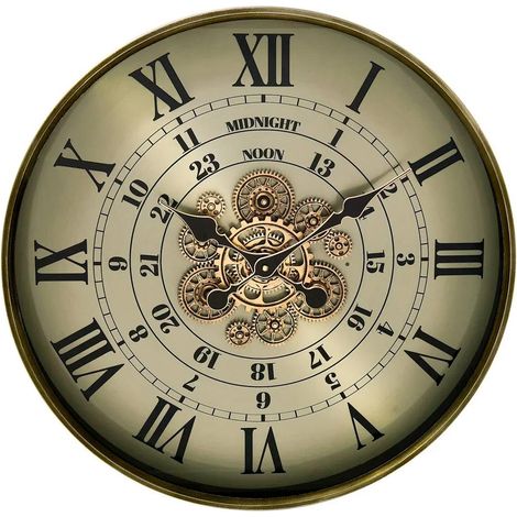 Horloge Murale Avec Mécanisme "Michel" 60cm Vert